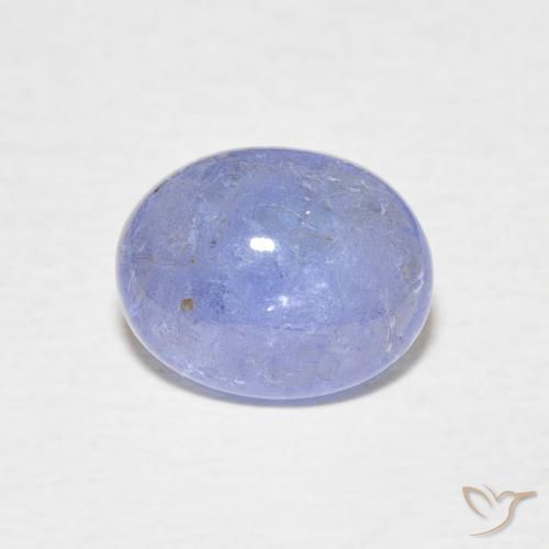 2.12ct 자연스러운 인텐스 블루 탄자나이트, 타원형, 투명한
