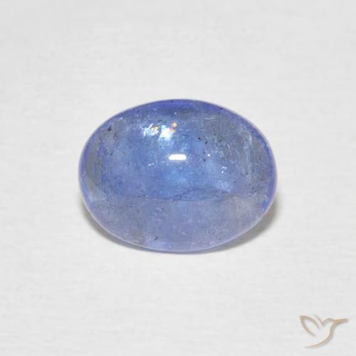 1.95ct 자연스러운 베이비 블루 탄자나이트, 타원형, 투명한