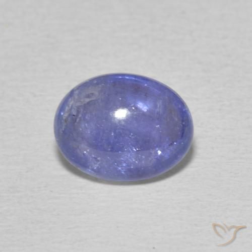 2.31ct 자연스러운 강렬한 바이올렛 블루 탄자나이트, 타원형, 투명한