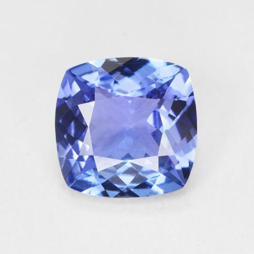 2.15ct 자연스러운 딥 바이올렛 블루 탄자나이트, 방석, VVS-VS