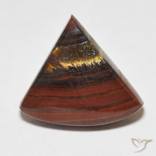 18.42ct 자연스러운 다색 호랑이 눈 매트릭스, 일조, 불투명체