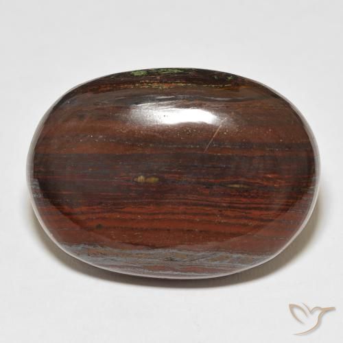 73.18ct 자연스러운 다색 호랑이 눈 매트릭스, 타원형, 불투명체