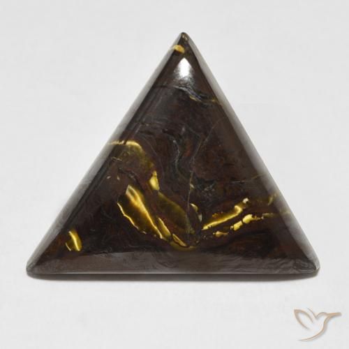 21.22ct 자연스러운 다색 호랑이 눈 매트릭스, 일조, 불투명체