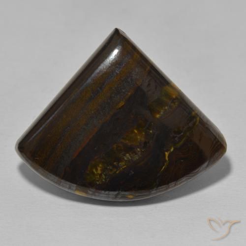 40.69ct 자연스러운 다색 호랑이 눈 매트릭스, 팬시한, 불투명체