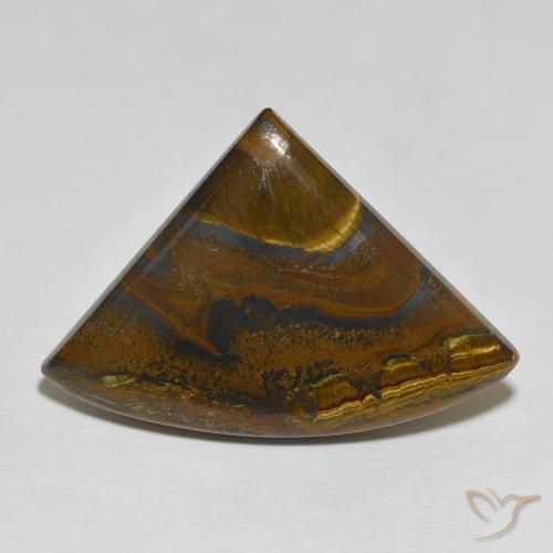 34.44ct 자연스러운 다색 호랑이 눈 매트릭스, 일조, 불투명체