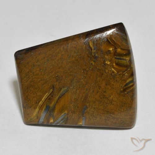45.29ct 자연스러운 다색 호랑이 눈 매트릭스, 바게트, 불투명체