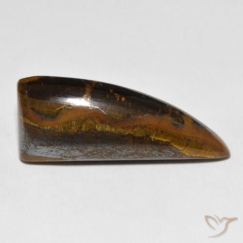 44.79ct 자연스러운 Medium Dark-Brown 호랑이 눈 매트릭스, 팬시한, 불투명체