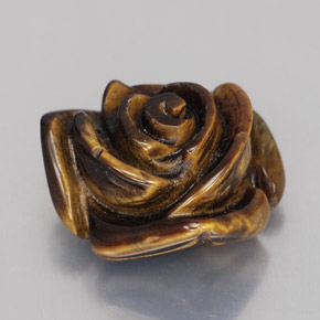 11.76캐럿 천연 골드 브라운 Tiger's Eye, 멋진 모양, 15.4×15.4 mm, 불투명체