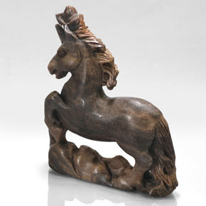 400.30캐럿 천연 골드 브라운 Tiger's Eye, 멋진 모양, 80.7×70.3 mm, 불투명체