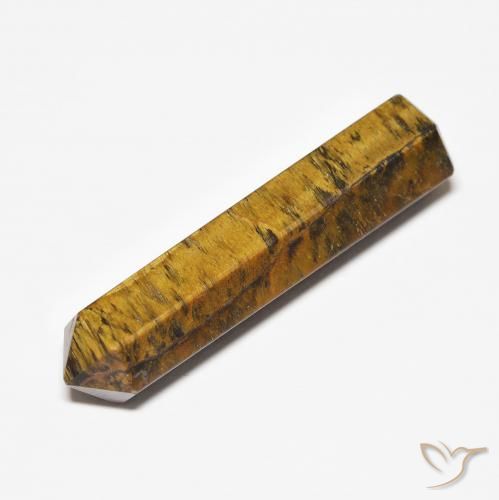 22.80ct 자연스러운 웜 브라운 호랑이의 눈, 팬시한, 불투명체