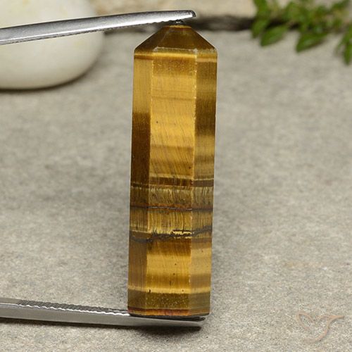 20.39ct 자연스러운 웜 브라운 호랑이의 눈, 팬시한, 불투명체
