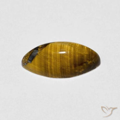 1.20캐럿 천연 Medium Dark-Brown 호랑이의 눈, 보석, 불투명체