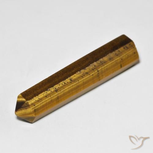 26.50ct 자연스러운 골든 브라운 호랑이의 눈, 팬시한, 불투명체