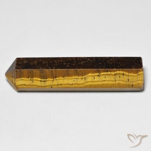 28.24캐럿 천연 Medium Light-Brown 호랑이의 눈, 팬시한, 불투명체