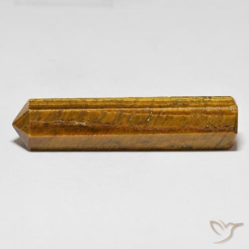36.78ct 자연스러운 미디엄 브라운 호랑이의 눈, 팬시한, 불투명체