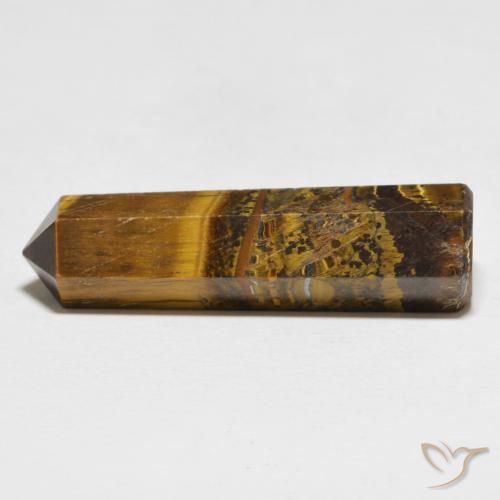 31.74ct 자연스러운 Medium Light-Brown 호랑이의 눈, 팬시한, 불투명체