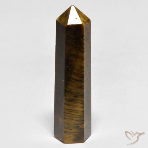 23.35ct 자연스러운 Medium Light-Brown 호랑이의 눈, 팬시한, 불투명체