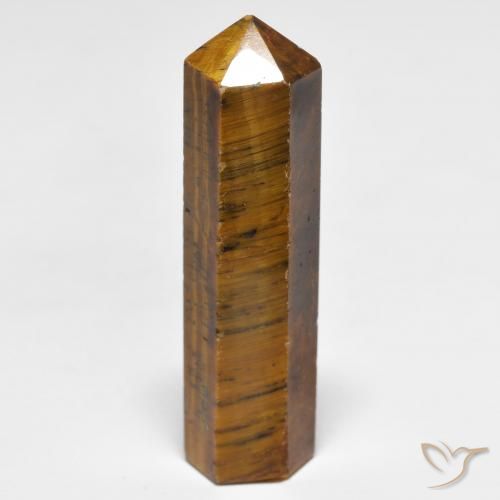 33.78ct 자연스러운 황갈색 호랑이의 눈, 팬시한, 불투명체