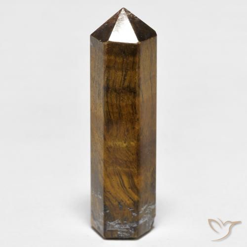 17.80ct 자연스러운 황갈색 호랑이의 눈, 팬시한, 불투명체