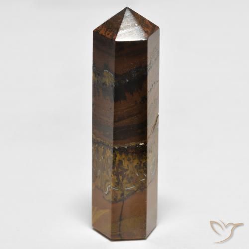 36.68ct 자연스러운 황갈색 호랑이의 눈, 팬시한, 불투명체