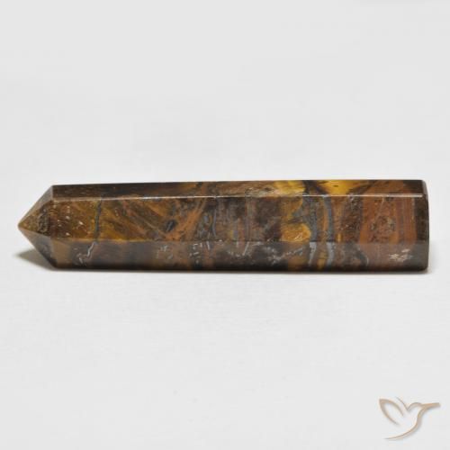 29.75ct 자연스러운 황갈색 호랑이의 눈, 팬시한, 불투명체