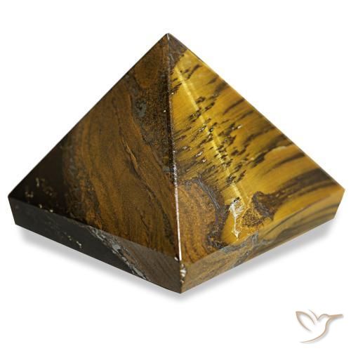 98.04캐럿 천연 연한 갈색 호랑이의 눈, 정사각형, 불투명체