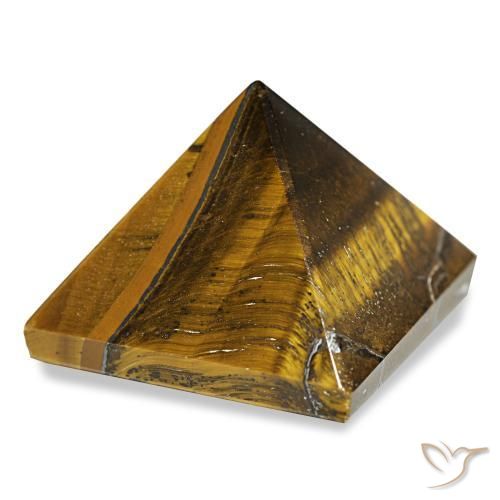 98.18캐럿 천연 웜 브라운 호랑이의 눈, 정사각형, 불투명체