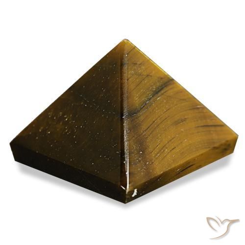 72.39캐럿 천연 황갈색 호랑이의 눈, 정사각형, 불투명체