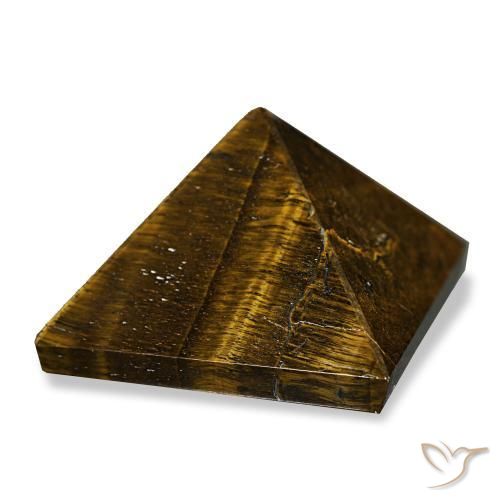 71.50캐럿 천연 진저브라운 호랑이의 눈, 정사각형, 불투명체