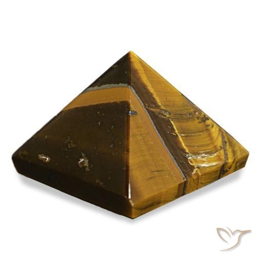 81.38캐럿 천연 웜 브라운 호랑이의 눈, 정사각형, 불투명체