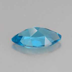 1.54캐럿 천연 스위스 블루 토파즈, 마퀴즈, 10.3×5.8 mm, VVS