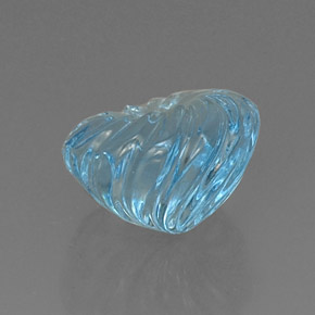 8.90캐럿 천연 스위스 블루 토파즈, 멋진 모양, 11.8×11.8 mm, 투명한