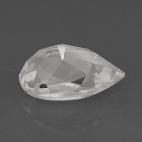 2.36캐럿 천연 화이트 토파즈, 배 모양, 10.1×6.2 mm, VVS-VS
