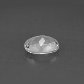 1.40캐럿 천연 화이트 토파즈, 타원형 컷, 7.9×6.1 mm, VS