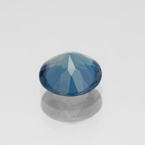 1.88캐럿 천연 런던 블루 토파즈, 라운드 컷, 7.74 mm, VS-SI