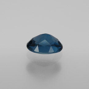 2.00캐럿 천연 런던 블루 토파즈, 타원형 컷, 8.7×6.8 mm, VVS