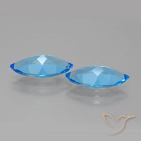 7.87캐럿 천연 스위스 블루 황옥 보석, 보석, VVS-VS