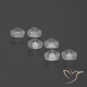 2.74캐럿 천연 하얀색 황옥 보석, 방석, VVS-VS