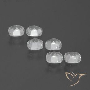 2.75캐럿 천연 클리어 화이트 황옥 보석, 방석, VVS-VS