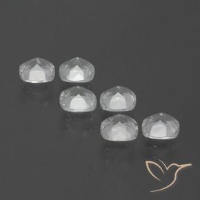 2.78캐럿 천연 하얀색 황옥 보석, 방석, VVS-VS