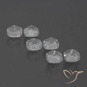 2.61캐럿 천연 하얀색 황옥 보석, 방석, VVS-VS