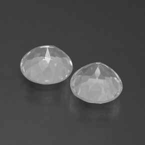 6.79캐럿 천연 클리어 화이트 토파즈 보석, 라운드 컷, 8.95 mm, VVS-VS