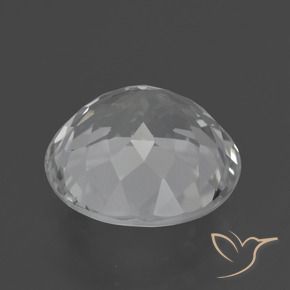 4.81캐럿 천연 클리어 화이트 황옥, 둥근, VVS-VS