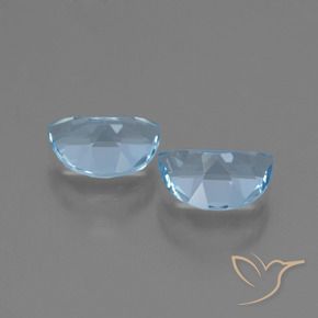 1.95캐럿 천연 스위스 블루 황옥 보석, 팬시한, VVS-VS