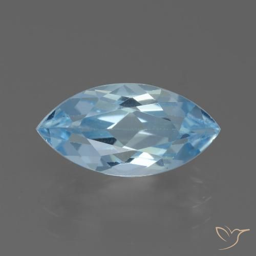 2.81ct 자연스러운 하늘색 황옥, 보석, VVS
