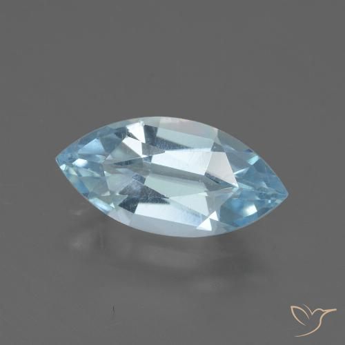 2.09ct 자연스러운 하늘색 황옥, 보석, VVS-VS