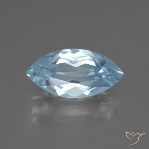 2.47ct 자연스러운 하늘색 황옥, 보석, VVS