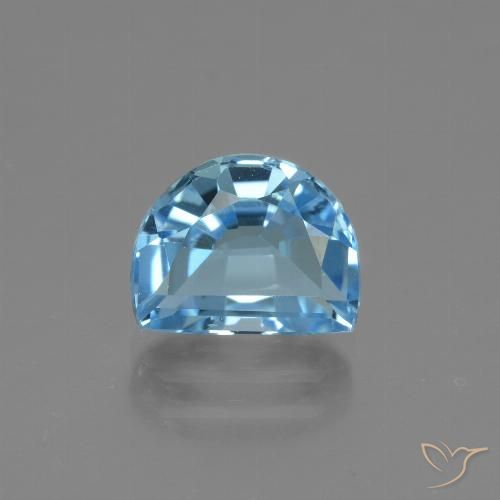 2.80ct 자연스러운 하늘색 황옥, 팬시한, VVS