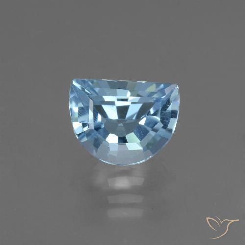 2.44ct 자연스러운 스위스 블루 황옥, 팬시한, VVS-VS