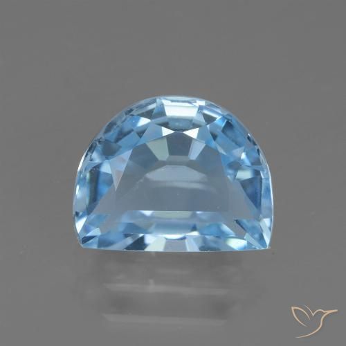 2.63ct 자연스러운 스위스 블루 황옥, 팬시한, VVS